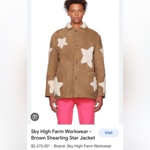 SKY HIGH FARM WEAR JACKET (M) NEW WITH DEFECTS